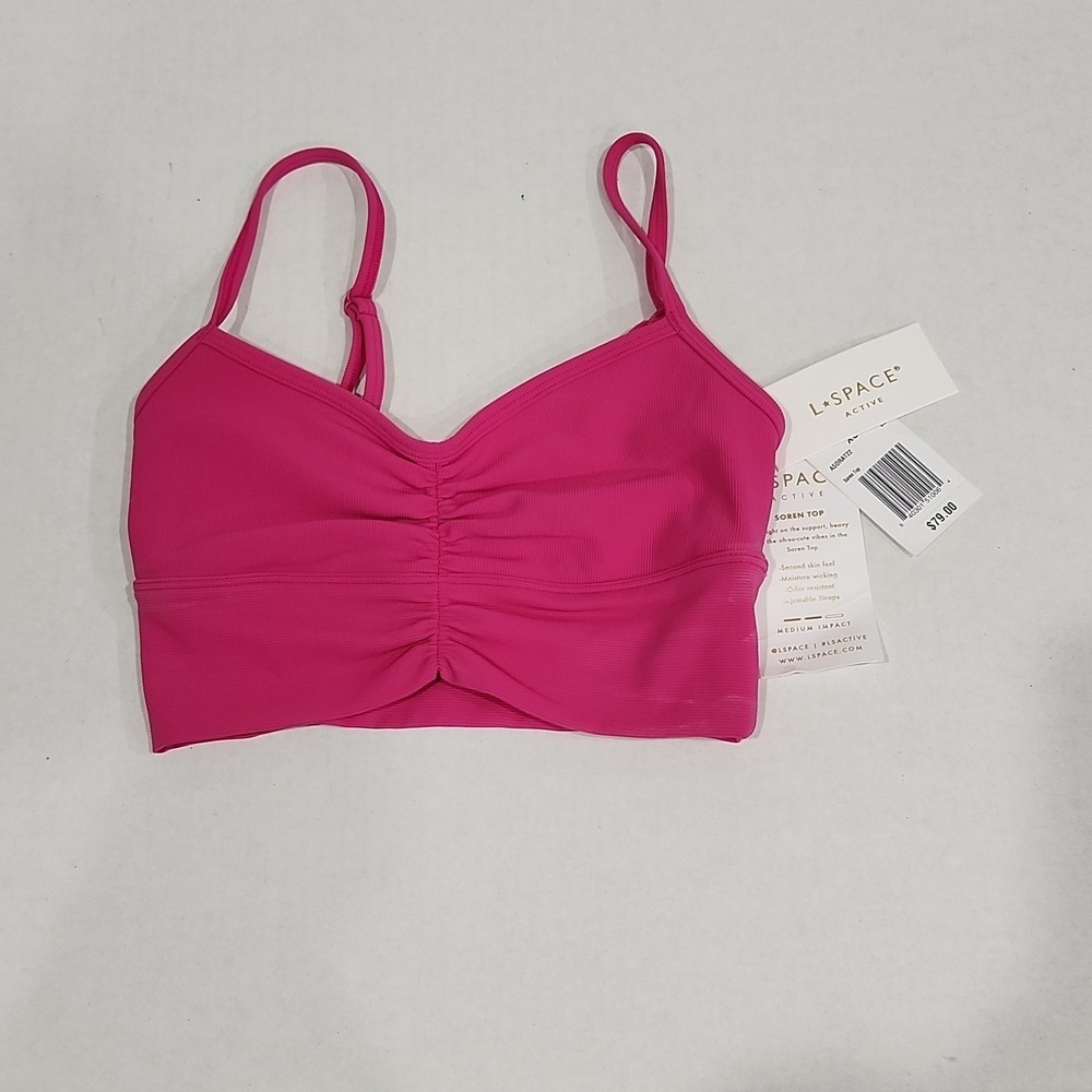 Lspace active ruched tank